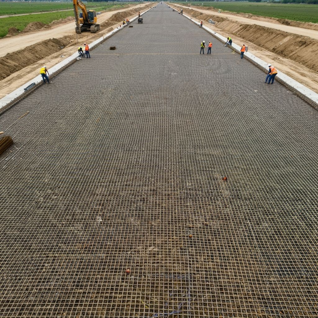 Geogrid reinforcement